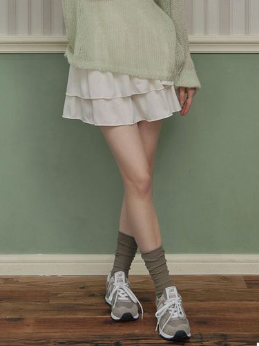 Moaf Silky Shirring Miniskirt - TWEE - Modalova