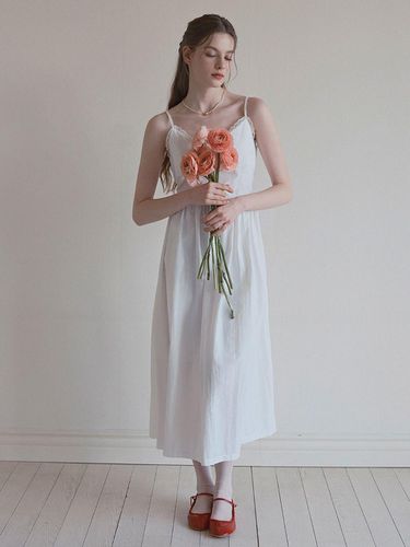 TWEE] Pale Lace Bustier Long Dress - TWEE - Modalova