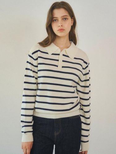 W/Alwayes Stripe French Wool Knit 3color - WEDNESDAY OASIS - Modalova