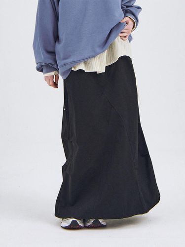 Pocket String Cargo Maxi Long Skirt [] - SOMEPLACE - Modalova