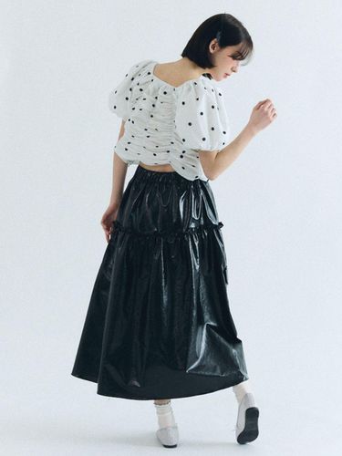 Metal pocket skirt_black - FABRIC SEOUL - Modalova