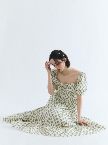 Soho flower maxi dress - FABRIC SEOUL - Modalova