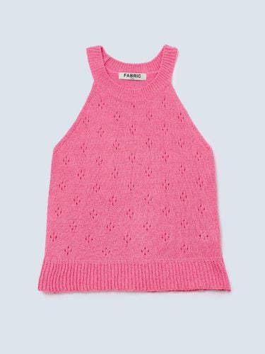 Adorable sleeveless knit_pink - FABRIC SEOUL - Modalova