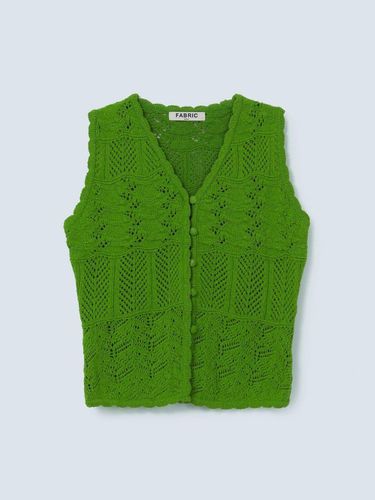 Love scasi knit cardigan_green - FABRIC SEOUL - Modalova