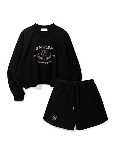 Signature Logo Sweat Setup BK4998_2998_Blac - BAKKEN - Modalova