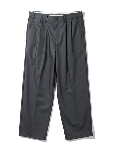 Side Hidden Banding Two-Tuck Wide Slacks Pa - BAKKEN - Modalova