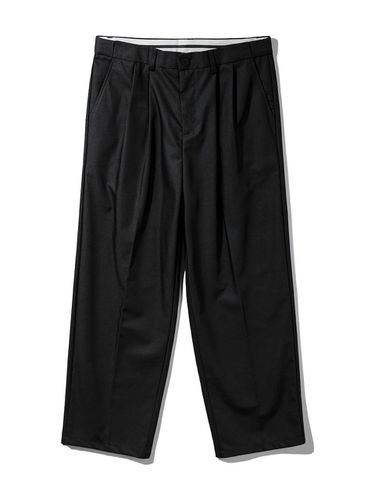 Side Hidden Banding Two-Tuck Wide Slacks Pa - BAKKEN - Modalova