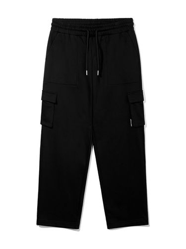 Barken puttig cargo wide sweat pants BK8907_black - BAKKEN - Modalova