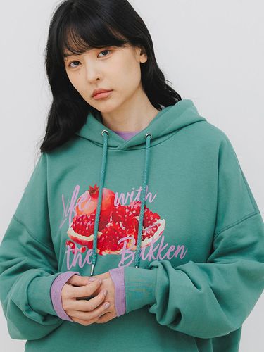 Pomgranate Hoodie BK6796_Green - BAKKEN - Modalova