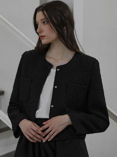 Out Pocket Single Tweed Jacket [] - DEHEVE - Modalova