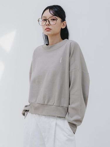 Comfort Logo Semi-Cropped Sweatshirt BK8908 - BAKKEN - Modalova