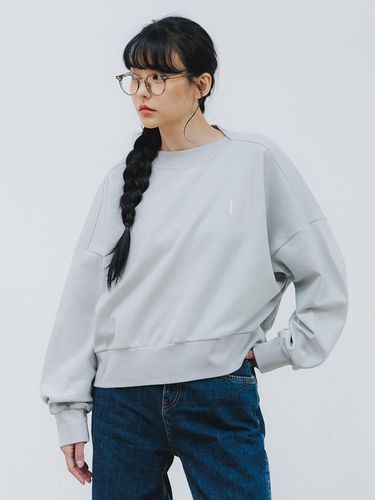 Comfort Logo Semi-Cropped Sweatshirt BK8908 - BAKKEN - Modalova