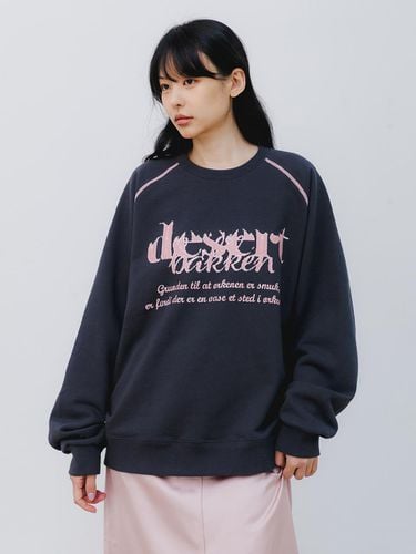 Desert Sweatshirt BK5979_Charcoal - BAKKEN - Modalova