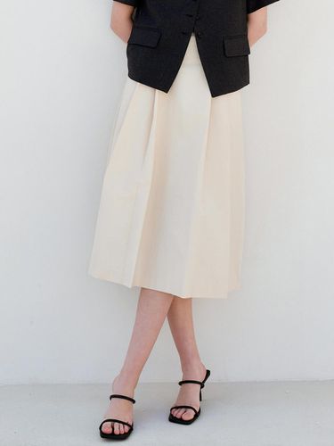 Sand pintuck skirt - Amour moier - Modalova