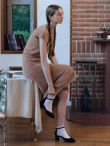 Adorable cozy knit skirt - FABRIC SEOUL - Modalova