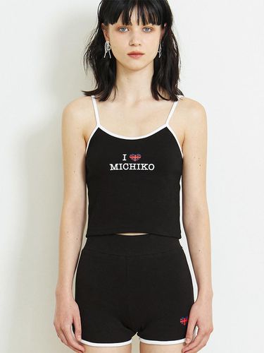 HEART UNION JACK SLEEVELESS TOP - michikolondon - Modalova