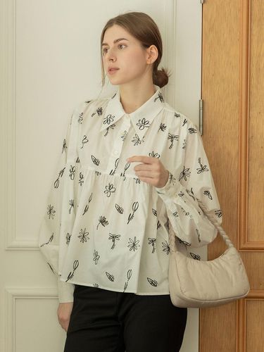 Blooming Flower Blouse - lienlier - Modalova