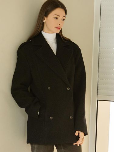 Buckley Wool Jacket - Black - lienlier - Modalova