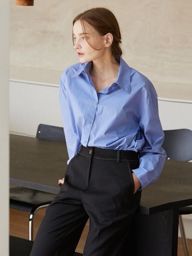 Comfort Shirt - Blue - lienlier - Modalova