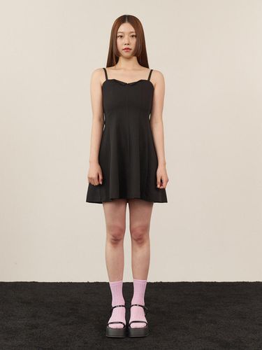 Cool Mini Collar Dress - Black - lienlier - Modalova