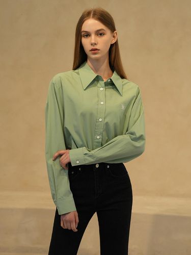 WS-01 BASIC SHIRT_GREEN - WAAR - Modalova