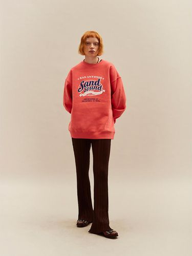 Signature Logo Sweatshirt (MS4841A22X) - SAND SOUND - Modalova