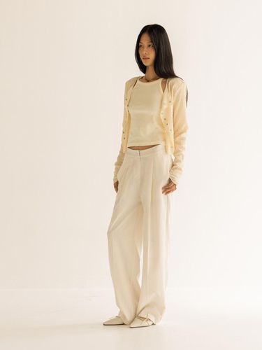 BANDING One-tuck slacks - lienlier - Modalova