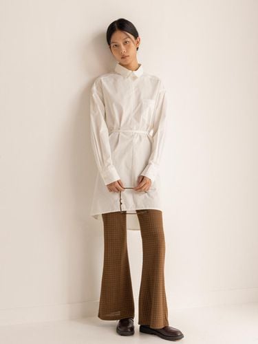 Warm Knit Pants - Brown - lienlier - Modalova