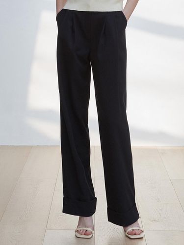 Cabra Slacks - Navy - Amour moier - Modalova