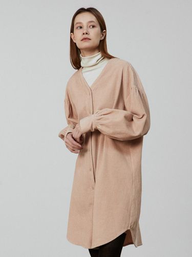 Corduroy shirt dress - Amour moier - Modalova