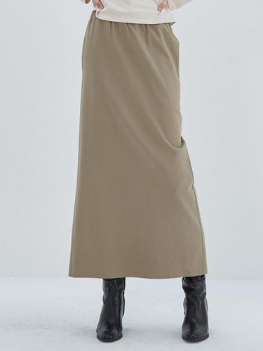 String midi skirt (khaki beige) - Amour moier - Modalova