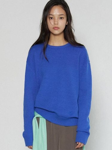 BASIC WOOL KNIT PULLOVER - michikolondon - Modalova