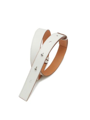 LEATHER BELT_WH - BLUDOT - Modalova