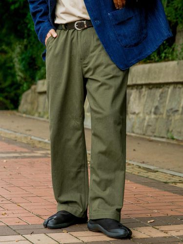 Cliff Opener Wide Pants Khaki - RUGGED HOUSE - Modalova