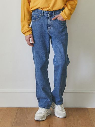 IN#0033 Retro Damage Wide Jean - INROWS - Modalova