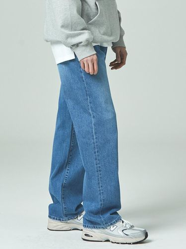 IN#0120 New Retro Washing Relax Wide Jean - INROWS - Modalova