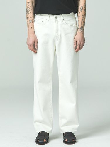 IN#0121 French Washed Relax Wide Jean - INROWS - Modalova