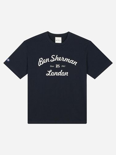 Heritage Logo Lettering Print T-Shirt - bensherman - Modalova