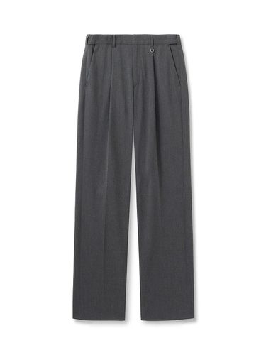 Gray one-tuck semi-wide Pants - TNGT - Modalova