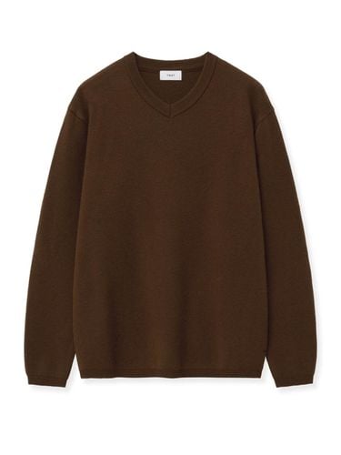 Wool Cashmere Essential Relaxed Fit Sweater - TNGT - Modalova