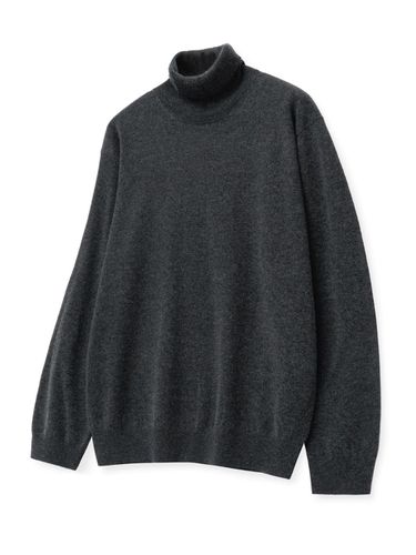 Wool Cashmere Turtleneck Sweater - TNGT - Modalova