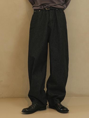 Inch short] M239 BALLON NON FADE PANTS BLACK - WAAR - Modalova