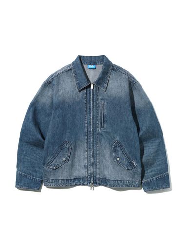 Color Scheme Collar Denim Jumper [-] - UCLA - Modalova