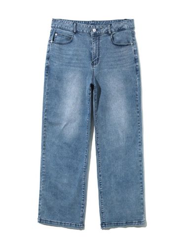 Basic Wide Fit Denim Pants [INDIGO] - UCLA - Modalova