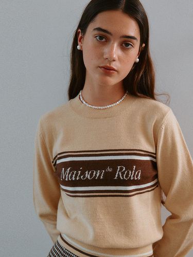 Maison De Rola Knit - Beige - ROLAROLA - Modalova