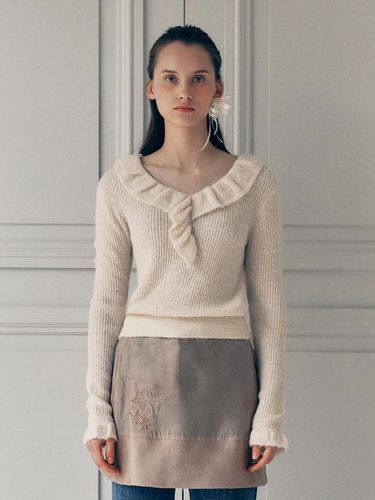 Frill Collar Knit - ROLAROLA - Modalova