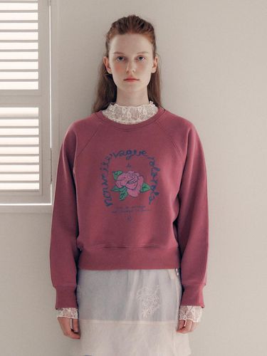 Rose Pigment Sweatshirt - Pink - ROLAROLA - Modalova