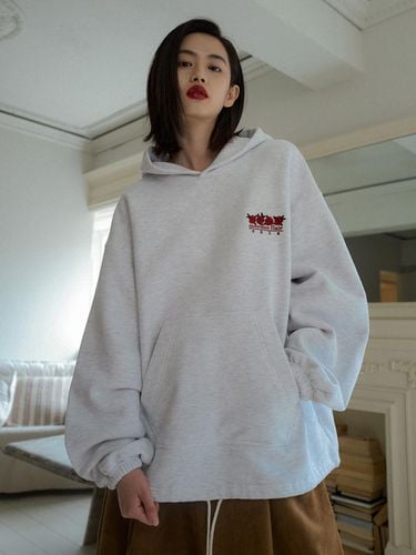 Rose String Hoodie - overdueflair - Modalova