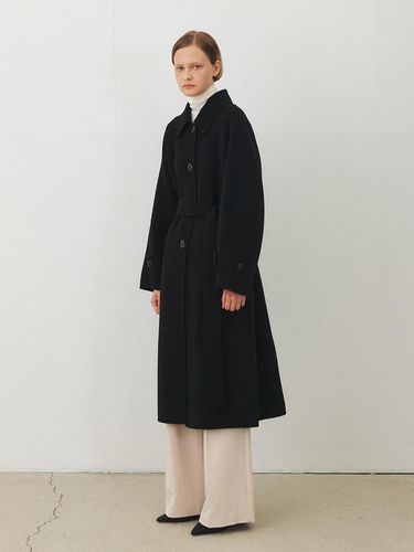 TFF CASHMERE SINGLE HAND MADE COAT [PREMIUM]_2COLO - MOHAN - Modalova