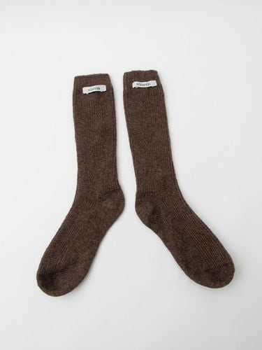 WOOL LONG SOCKS BROWN - ROLAROLA - Modalova